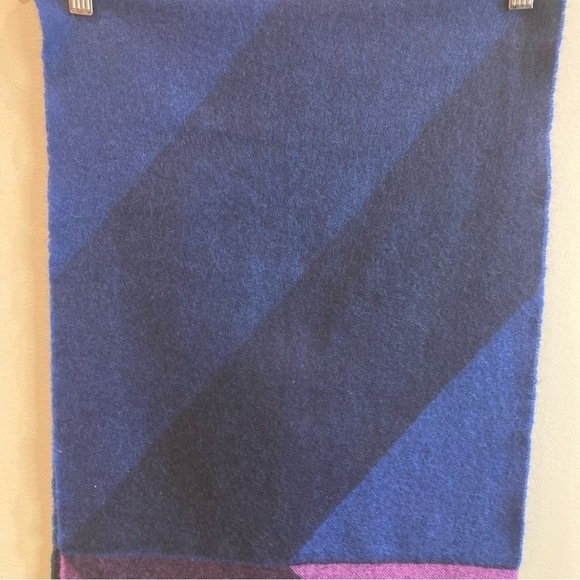 DUCHAMP Scarf 75% Lambswool 25% Angora Made in Scotland - Picture 6 of 7